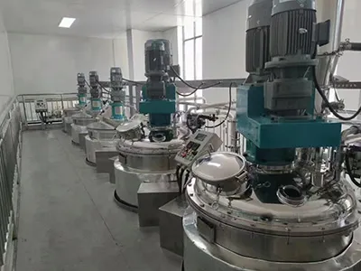Finished SC Formulation Production Line on Customer's plant