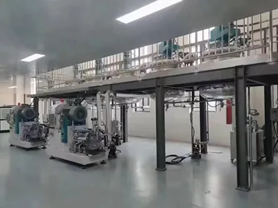 Finished SC Formulation Production Line on Customer's plant
