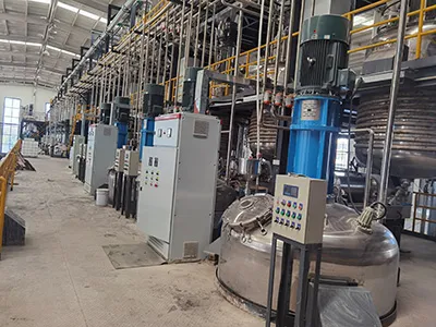 Finished SC Formulation Production Line on Customer's plant