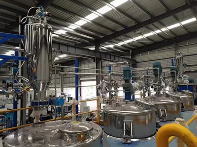 Finished SC Formulation Production Line on Customer's plant