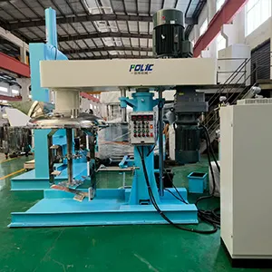Concentric double shaft mixer