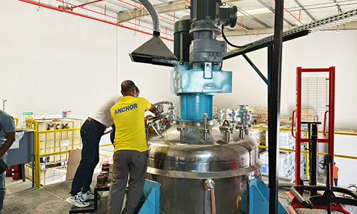 Support for machines
