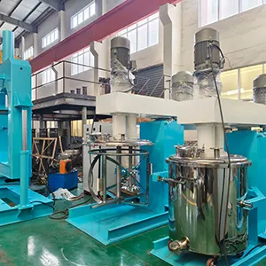 Double shaft mixer