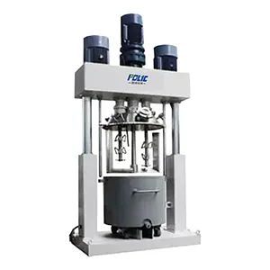 Three shafts mixer
