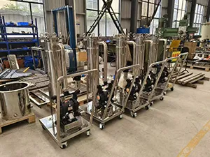 Visual Reference of Bag Filter Ready for Delivery