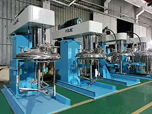 Butterfly Twin Shaft Mixers Ready for Delivery