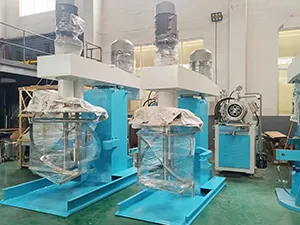 Butterfly Twin Shaft Mixers Ready for Delivery