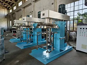 Butterfly Twin Shaft Mixers Ready for Delivery