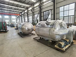 Visual Reference of High-Speed Dispersing Kettle Ready for Delivery