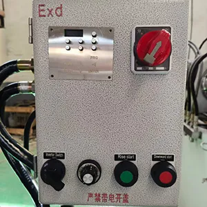 Explosion-proof control panel