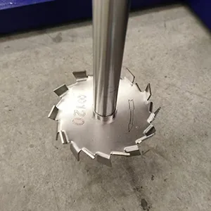 High speed dispersing disc