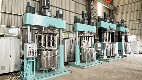 Multi-Shaft Dispersers Ready for Delivery