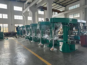 Vacuum Dispersers Ready for Delivery