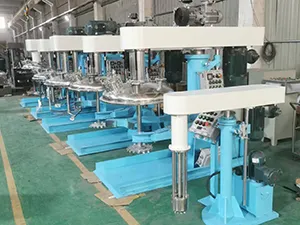 Vacuum Dispersers Ready for Delivery