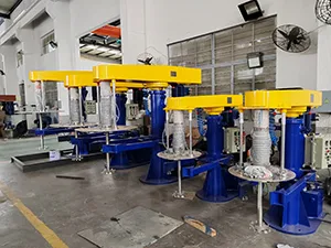 Vacuum Dispersers Ready for Delivery